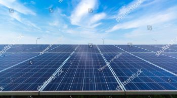 stock-photo-solar-panel-on-sky-background-530248864